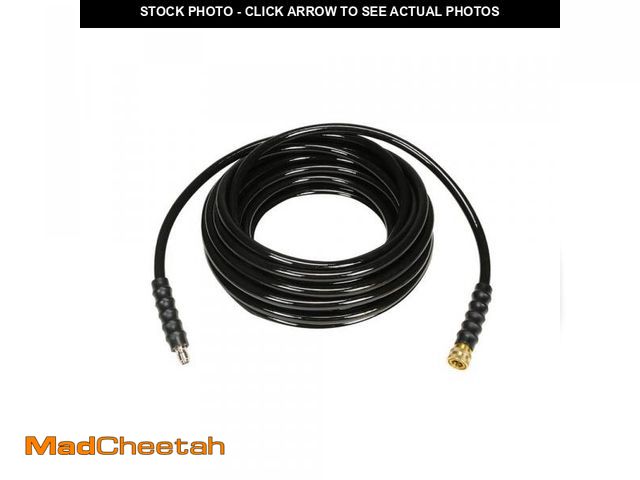 Lot 74-12142825 - DEWALT 3/8 in. x 50 ft Replacement/Extension Hose for Cold Water 5000 PSI Pressure Washers - USED
