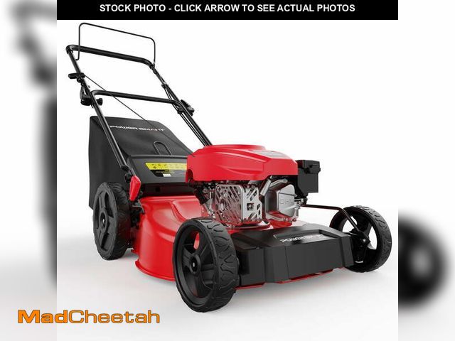 Lot 74-12850164 - PowerSmart 21" 144cc Gas Push Lawn Mower , with 6-Position Height Adjustment - USED
