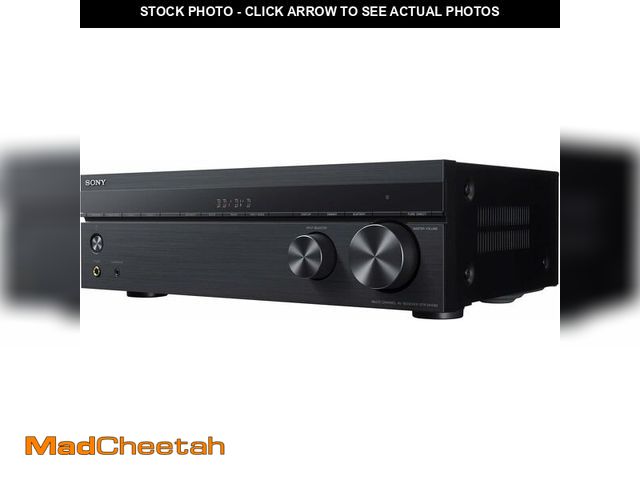 Lot 74-14591582 - Sony STRDH590 5.2 Channel Surround Sound Home Theater Receiver: 4K HDR AV Receiver with Bluetooth,Bl...
