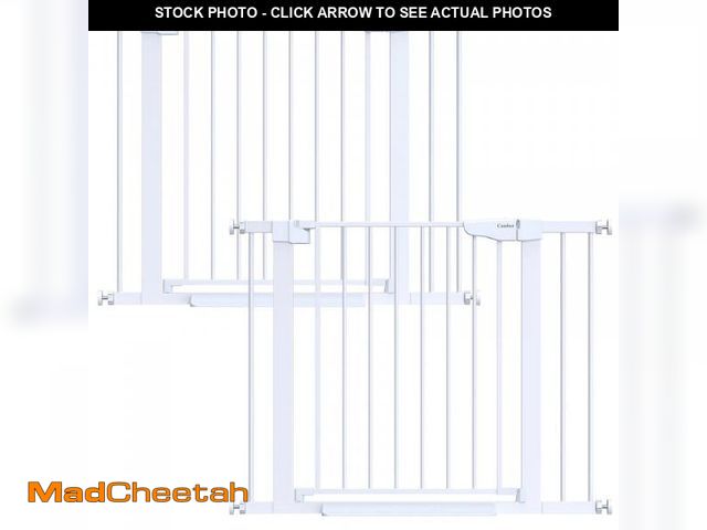 Lot 74-12160184 - (MISSING ONE) Cumbor 2 Pack 29.7-40.6" Baby Gate for Stairs, Mom's Choice Awards Winner-Dog Gate for...