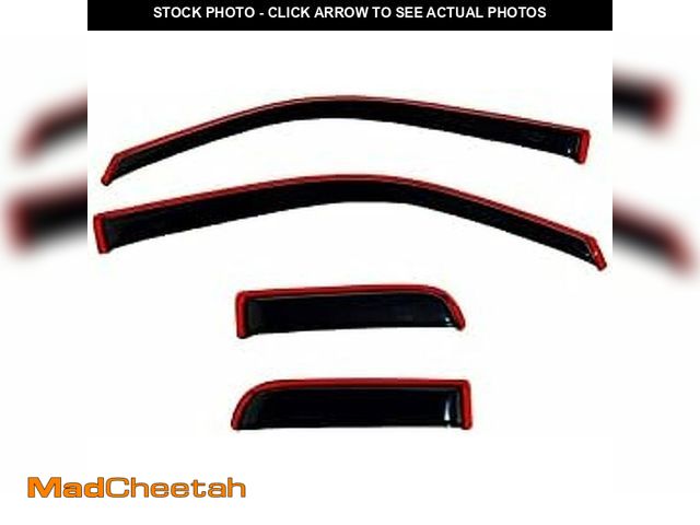 Lot 74-12543844 - Auto Ventshade [AVS] in-Channel Rain Guards for 2022-2025 Toyota Tundra Double/EXT CAB ONLY | Window...