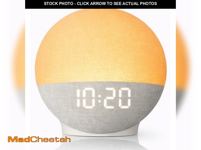 Lot 74-14266350 - Diol Tode Sunrise Alarm Clock with Sound Machine, Natural Wake Up Light with Night Light, 30 Sleep S...