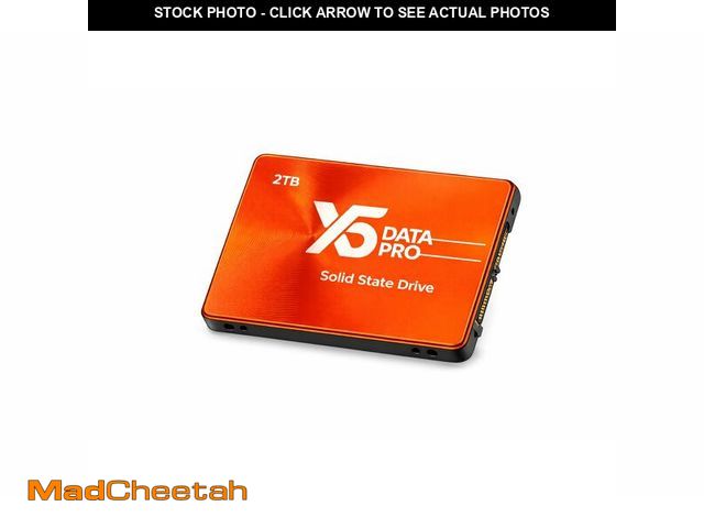 Lot 74-14433947 - X5 Data Pro 2TB 2.5" SATA III SSD (NOT NVMe/M.2) Ã¢â¬â Budget Internal Solid State Drive for Lapt...