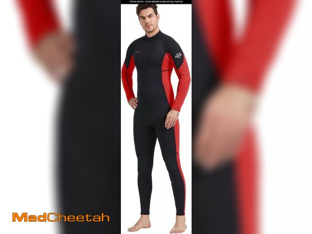 Lot 74-12327226 - Hevto Wetsuits Men 3/2mm Neoprene Adult Long Sleeve Fullsuit Scuba Diving Wet Suit in Cold Water for...