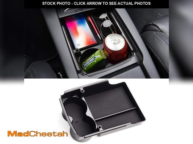 Lot 74-12217043 - Jaronx Compatible with Tesla Model X/S Center Console Organizer, Armrest Storage Box+Cup Holder, for...