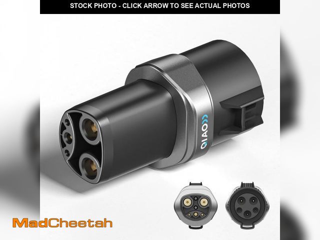 Lot 74-12441329 - QIAO J1772 to Tesla Charger Adapter, Up to 80A 250V - J1772 to NACS Adapter for Charge Tesla EVs at ...