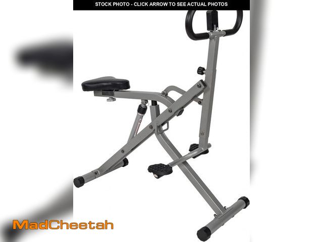 Lot 74-12030237 - Fitvids Rower-Ride Exercise Trainer for Total Body Workout and Accessory - UNUSED