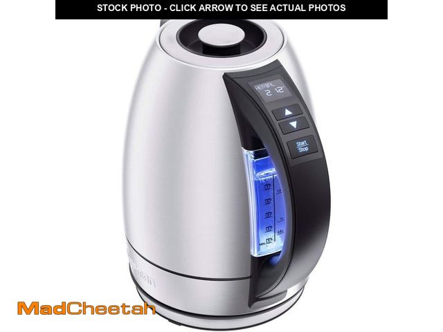 Lot 74-12557804 - Chefman 7.1-Cup Hot Water Electric Kettle Temperature Control Water Boiler with Keep Warm Automatic ...