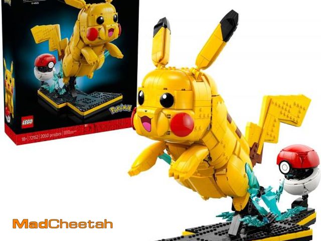 Lot 74-14586493 - LEGO Pokemon Pikachu and Poke Ball - Collectible Building Sets for Adults, Ages 18+ - Pokemon Figure...