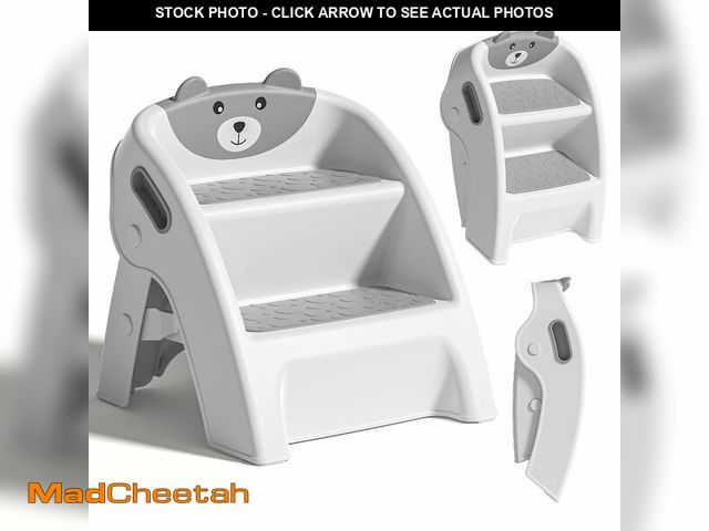 Lot 74-14273314 - TPN Toddler Step Stool for Bathroom Sink and Potty Training Durable Anti-Slip,Anti-Tip A-Frame,10-Se...