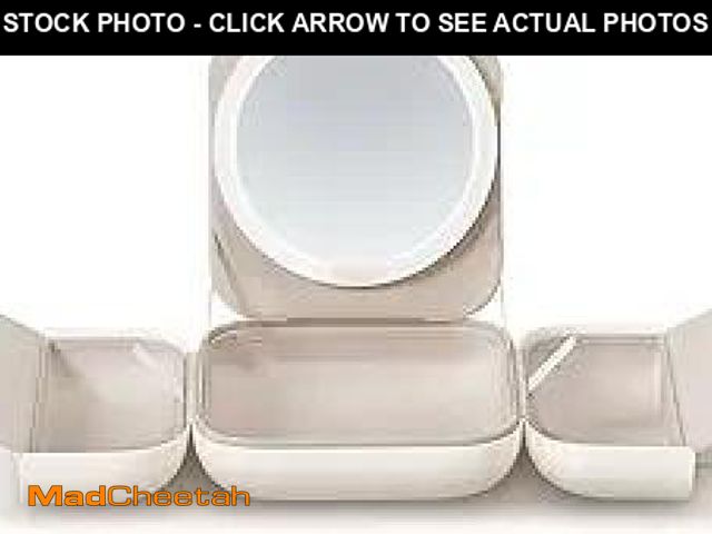 Lot 74-12164165 - AMIRO M2 LumoCube Makeup Mirror with Bag - Portable LED Makeup Mirror with Lights, 5-Level Brightnes...
