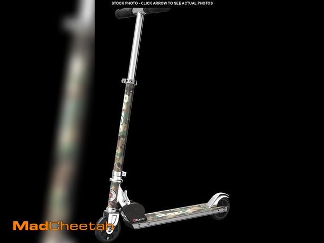 Lot 74-12423465 - Razor A Kick Scooter - Special Edition Dino Camo Graphic, Aluminum, Foldable, for Child Ages 5+ - US...