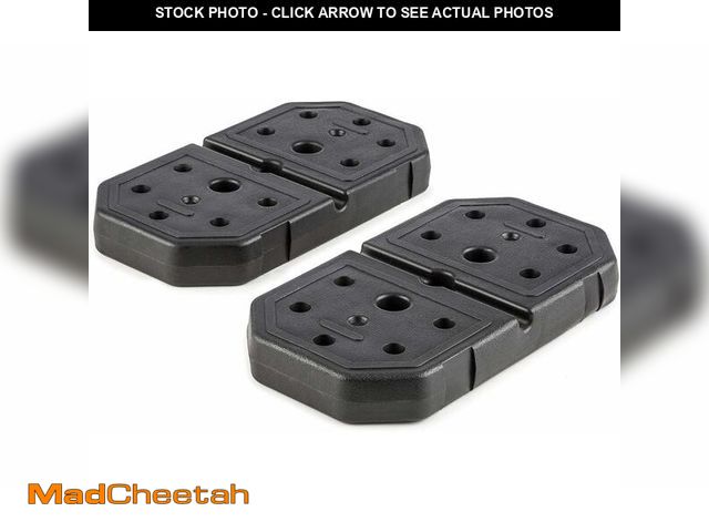 Lot 74-12679894 - Replacement Home Weight Plates, 6 Pack, 80 lbs - UNUSED