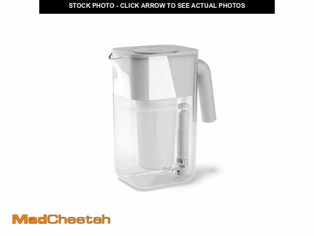 Lot 74-14296008 - Culligan with ZeroWater Technology 10-Cup Water Filter Pitcher Ã¢â¬â Includes 5-Stage Advanced Wa...
