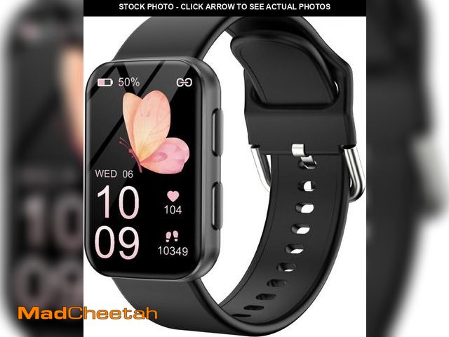 Lot 74-12118394 - MorePro Health Fitness Tracker with Blood oxy-gen Monitor and 24/7 Heart Rate and Blood Pressure, Sl...