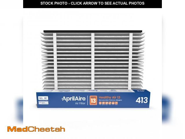 Lot 74-12482491 - AprilAire 413 Replacement Filter for AprilAire Whole House Air Purifiers - MERV 13, Healthy Home All...
