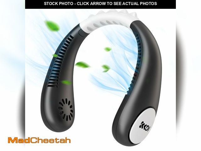 Lot 74-14382113 - Kids Neck Fan, Portable Bladeless Fans for Kid 4-14Y Girls &amp; Boys, 2600mAh USB Personal Mini Coo...