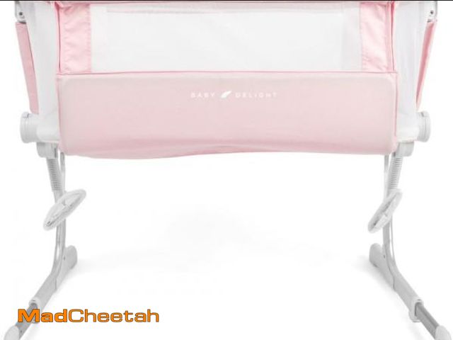 Lot 74-12396401 - Baby Delight Beside Me Dreamer Bassinet | Bedside Sleeper | 6-Position Height Adjustment | Peony Pin...