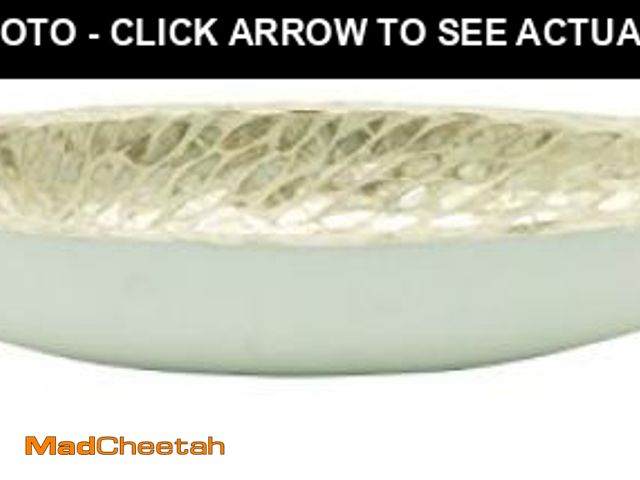 Lot 74-12137603 - Deco 79 Mother of Pearl Shell Living Room Decor Tray Ottoman Tray, Serving Tray 21" x 8" x 4", White...