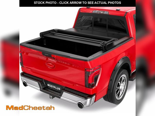 Lot 74-14612805 - (MISSING HARDWARE) MOSTPLUS 5.5FT Tri-Fold Soft Truck Bed Tonneau Cover On Top Compatible with Ford ...