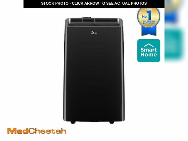 Lot 74-14242775 - Midea Duo 12,000 BTU Portable Air Conditioner, High Efficiency Inverter, 4-In-1 Heat, Fan, Dehumidif...
