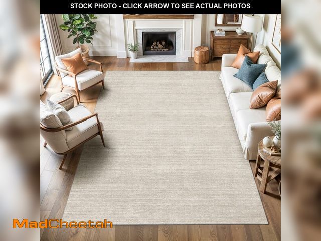 Lot 74-14154382 - Valenrug Washable Rugs 4x6 - Stain Resistant 4x6 Area Rugs for Living Room, Non Slip Backing Printed...