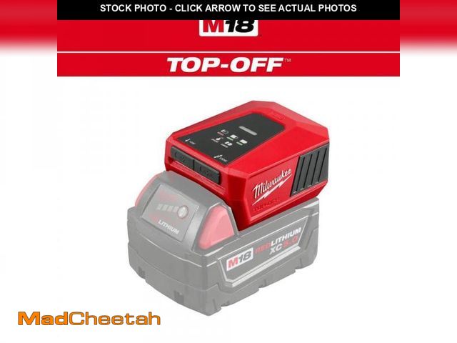 Lot 74-12517278 - Milwaukee M18 18V Lithium-Ion TOP-OFF Charger &amp; Power Supply (Tool-Only) - UNUSED