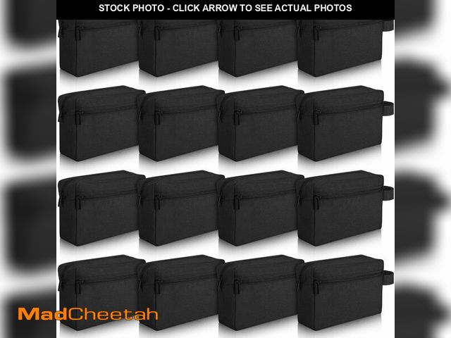 Lot 74-13718524 - Paterr 16 Pcs Travel Toiletry Bag for Women Men Large Water Resistant Shaving Bag Hanging Cosmetic B...
