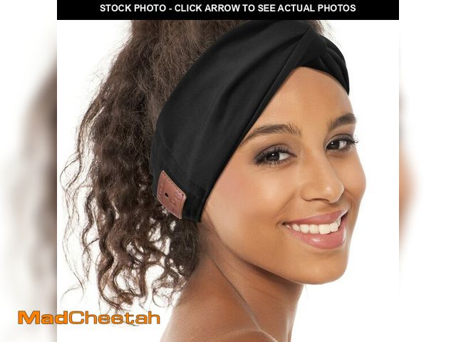 Lot 74-12710235 - BULYPAZY Bluetooth Headband Headphones for Women, Wireless Headband Headphones with HD Speakers, Fas...