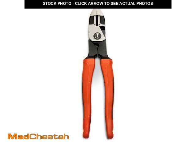 Lot 74-12663253 - Crescent 9-1/2 in. Z2 High Leverage Linesman Pliers with Dual Material Grips - UNUSED