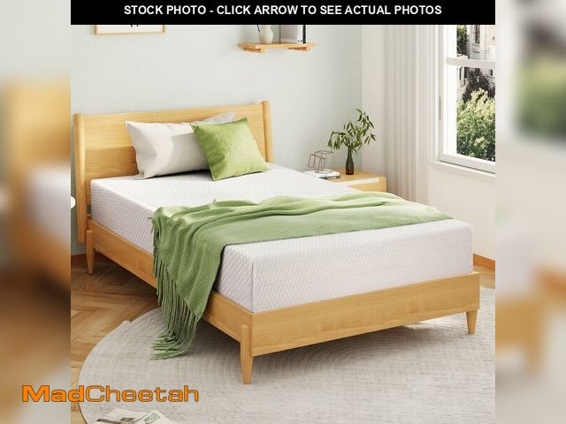 Lot 74-14610373 - EGOHOME 6 Inch Full Size Mattress, Memory Foam Mattress with Cooling Green Tea Gel, Relieve Pressure...