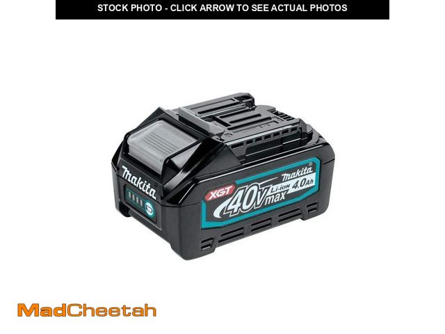 Lot 74-13770049 - Makita 40V Max XGT 4.0Ah Battery - UNUSED