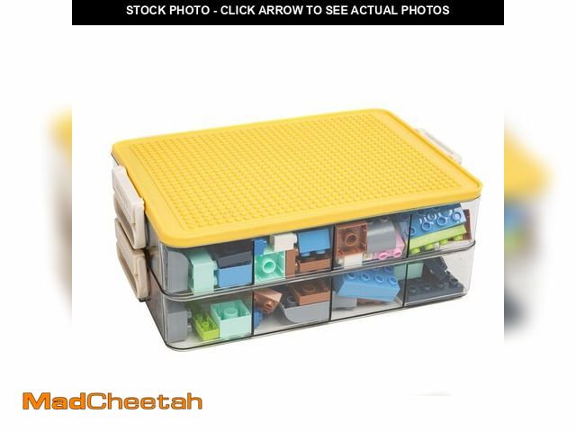 Lot 74-12718064 - Toys Storage Organizer Bins for Lego, Stackable Toys Organizer, Lego Building Block Storage, Toy Sto...