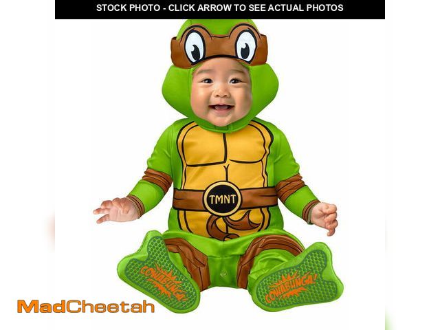 Lot 74-12887123 - Teenage Mutant Ninja Turtles 4-in-1 Halloween Costumes for Infant, 6-12M, by Inspirit Designs, Free ...