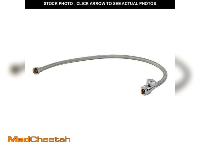 Lot 74-13693475 - SharkBite 1/2 in. SharkBite Max Push-to-Connect x 1/2 in. FIP x 30 in. Brass Straight Stop Faucet Co...