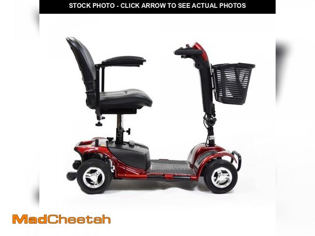 Lot 74-12172102 - Mobility 4-Wheel Motorized Power Scooter, Red - USED