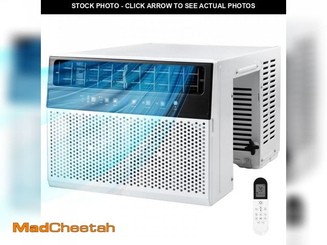 Lot 74-12159319 - *SEE DETAILS* Electactic U-Shaped Window Air Conditioner, 12000BTU Window AC Units Cools up to 550 S...