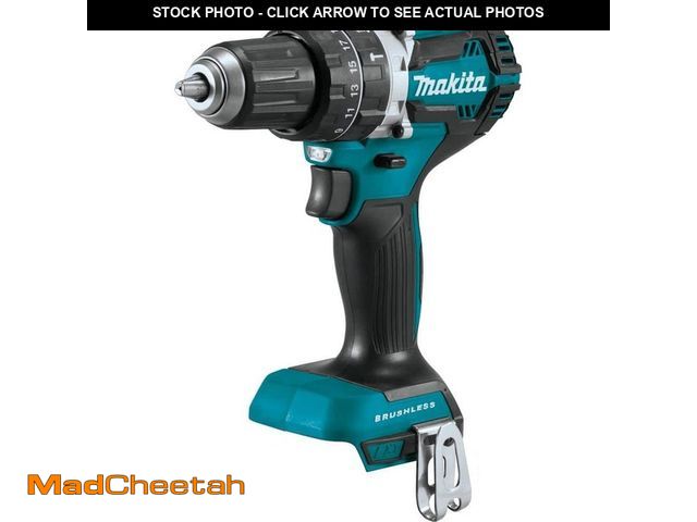 Lot 74-12776593 - Makita 18V LXT 1/2 in. Brushless Hammer Driver-Drill and LXT Brushless 1/4 in. Impact Driver with 18...