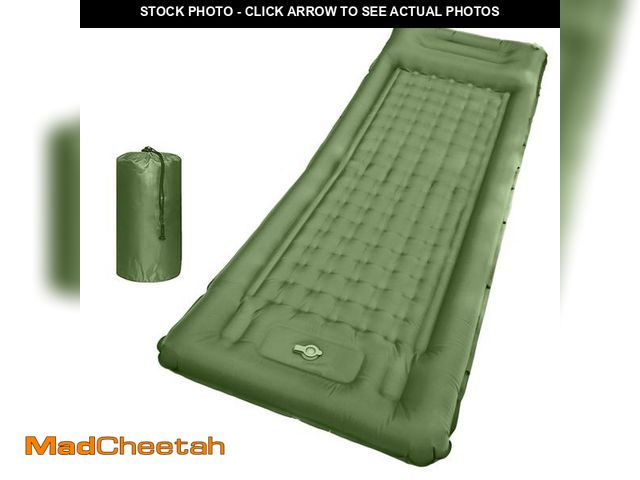 Lot 74-12312715 - SEVNPRIME 78in x 29in x 5in Camping Sleeping Pad, Upgraded Durable Waterproof Compact Traveling Air ...