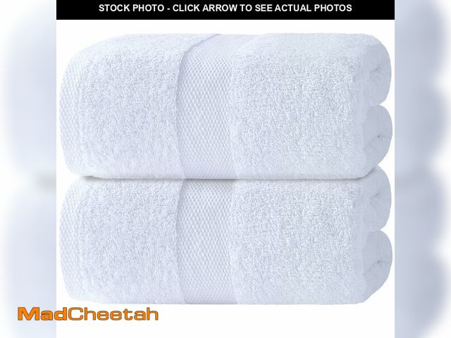 Lot 74-12456152 - Luxury Soft Bath Sheet Towels - 650 GSM Cotton Luxury Bath Towels Extra Large 35x70 | Highly Absorbe...