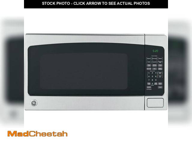 Lot 74-13331453 - GE Countertop Microwave Oven,1, 200-watt Capacity, 2.0 Cubic Ft., 8 Auto Setting Cooking Settings, C...