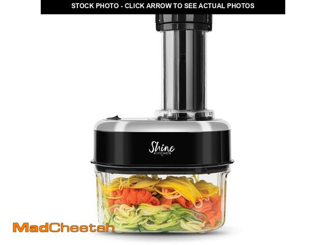 Lot 74-13719652 - Shine Kitchen Co. SES-100 Electric Vegetable Spiralizer - USED