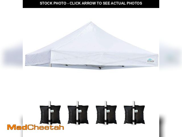 Lot 74-14430088 - ONTHEWAY 10' x 10' Replacement Canopy Top for Pop Up Tent, Heavy Duty Waterproof Fabric with UV Prot...