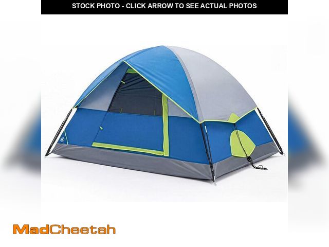 Lot 74-14348922 - NEWBULIG 2-4 Person Camping Tent, Lightweight 5 Min Easy Setup, Waterproof Windproof Dome Tent with ...
