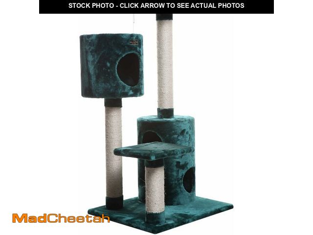 Lot 74-14067046 - Armarkat Cat Tree Model A4301, Dark Green - UNUSED