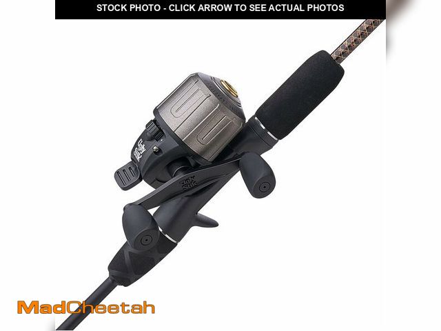 Lot 74-12544439 - (MISSING REEL HANDLE) Ugly Stik GX2 Youth Spincast Reel and 5'6" Fishing Rod Combo, Red/Gold, 2-Piec...