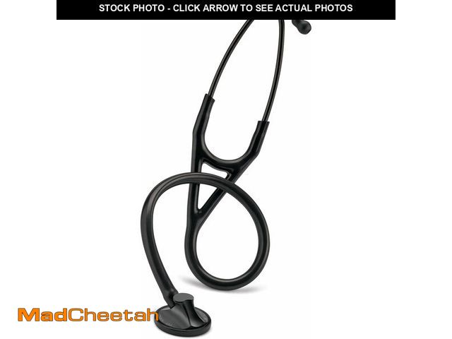 Lot 74-13468887 - 3M Littmann Master Cardiology Stethoscope, 2161, Stainless Steel Black-Finish Chestpiece, 27" Black ...