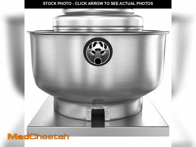 Lot 74-13680633 - CKSFAN 1500CFM Food Truck Exhaust Fan 0.25HP High-Speed Direct Drive, 110V Centrifugal Hood Fan for ...