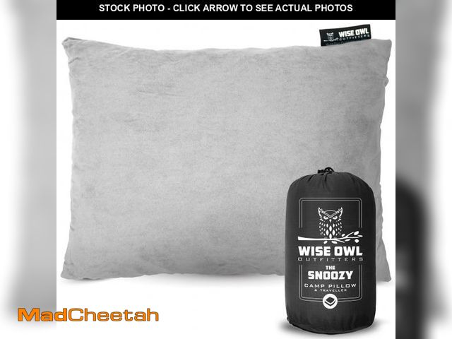 Lot 74-11860347 - Wise Owl Outfitters Camping Pillow - Camping Essentials and Travel Pillow for Airplanes, Camping, an...