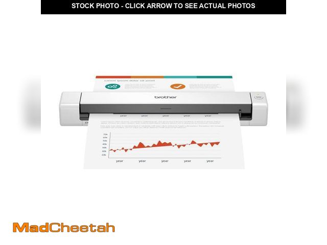 Lot 74-12362845 - *SEE DETAILS* Brother DS-640 Compact Mobile Document Scanner, (Renewed) *SEE DETAILS*  - USED